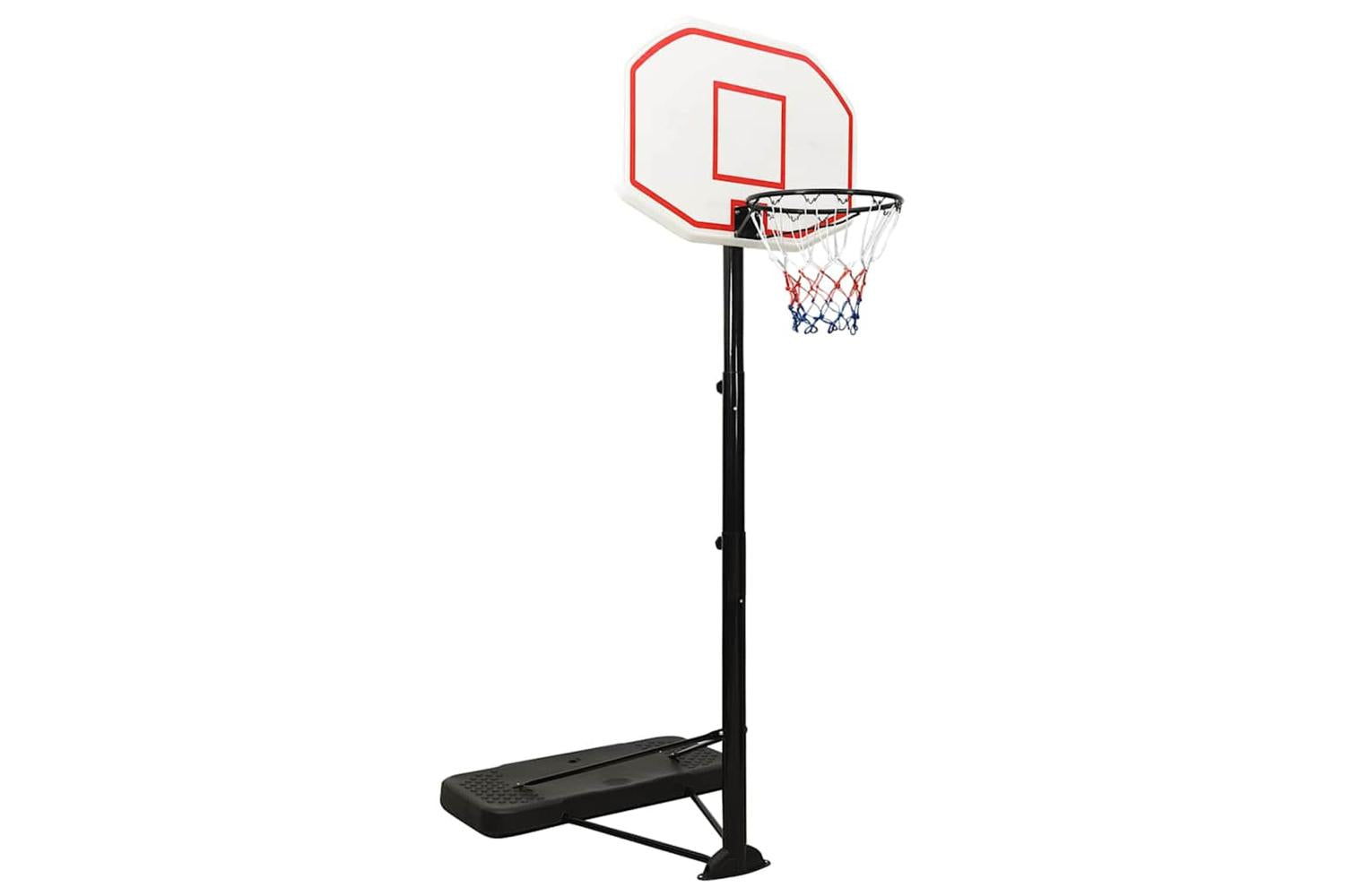 Vidaxl Basketball Stand White 258-363 Cm Polyethene
