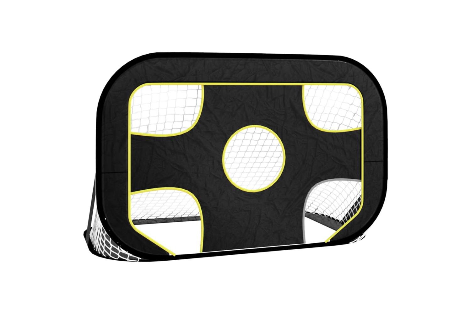 vidaXL 93761 Football Goal Net With Target 120x80x80cm Polyester