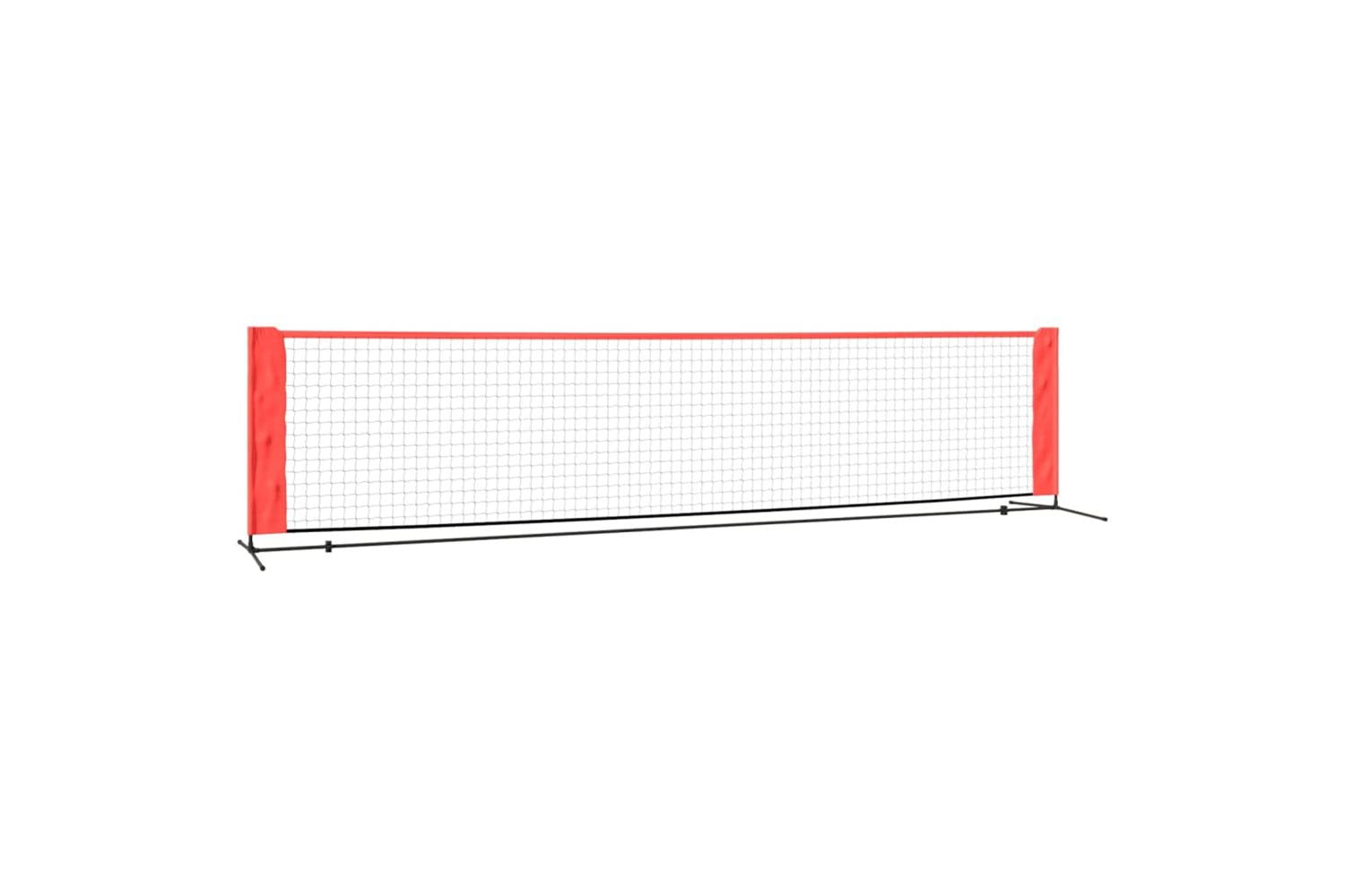 vidaXL 93757 Tennis Net Black And Red 400x100x87cm Polyester