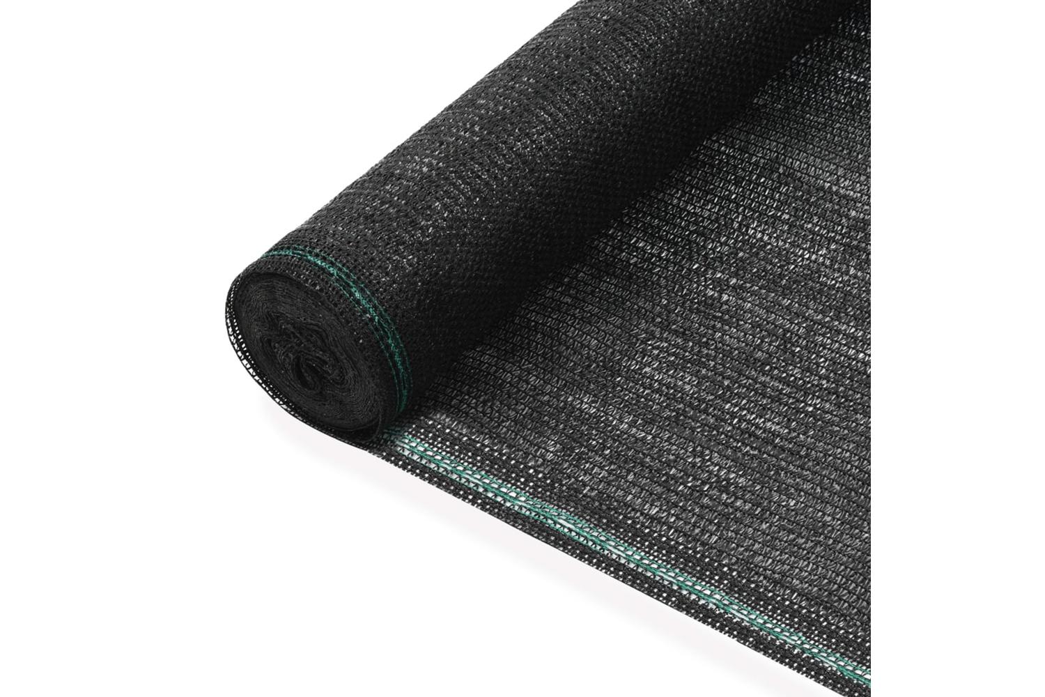 Vidaxl 45258 Tennis Screen Hdpe 1x25 M Black