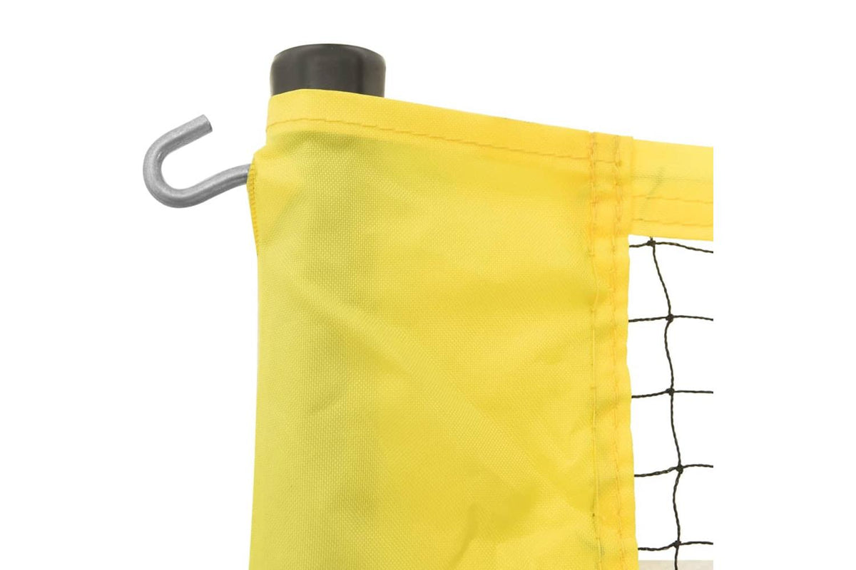 vidaXL 93744 Volleyball Net Yellow And Black 823x244cm Pe Fabric-4