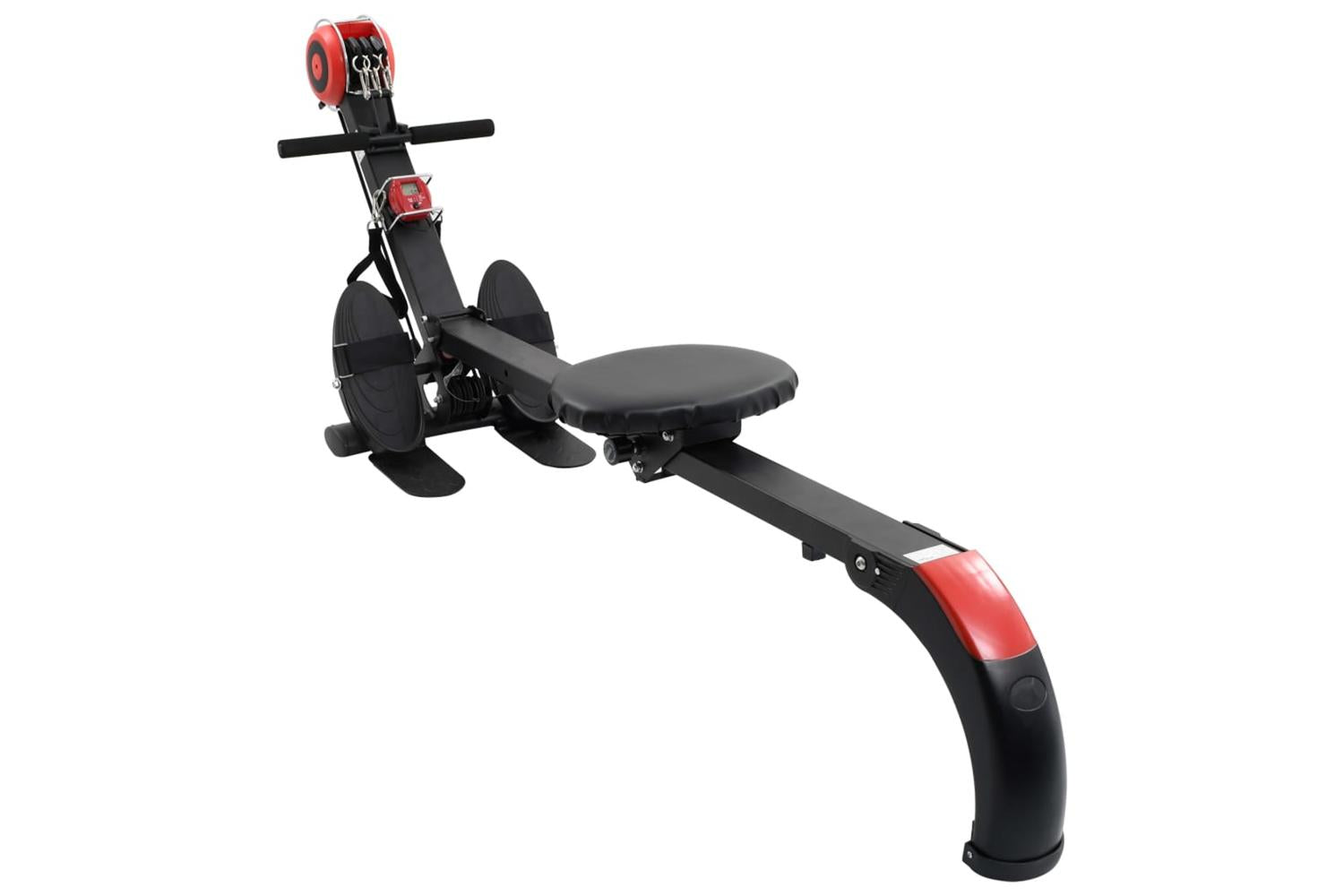 Vidaxl 92013 Folding Rowing Machine Adjustable Resistance