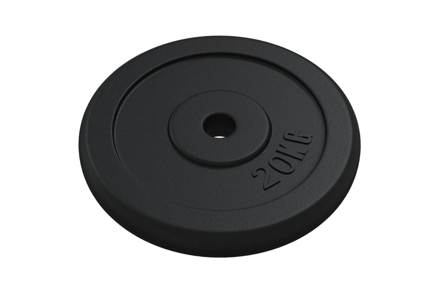 Vidaxl 93643 Weight Plate 20 Kg Cast Iron-3