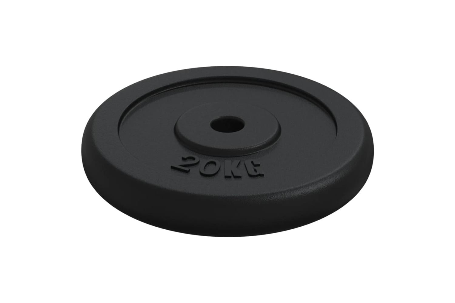 Vidaxl 93643 Weight Plate 20 Kg Cast Iron-4
