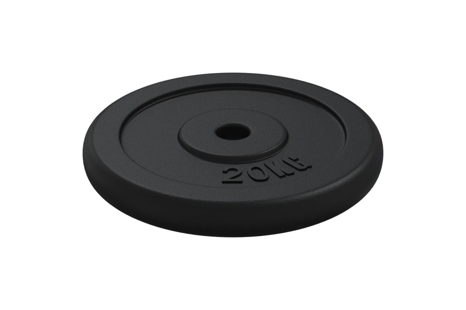 Vidaxl 93643 Weight Plate 20 Kg Cast Iron-5