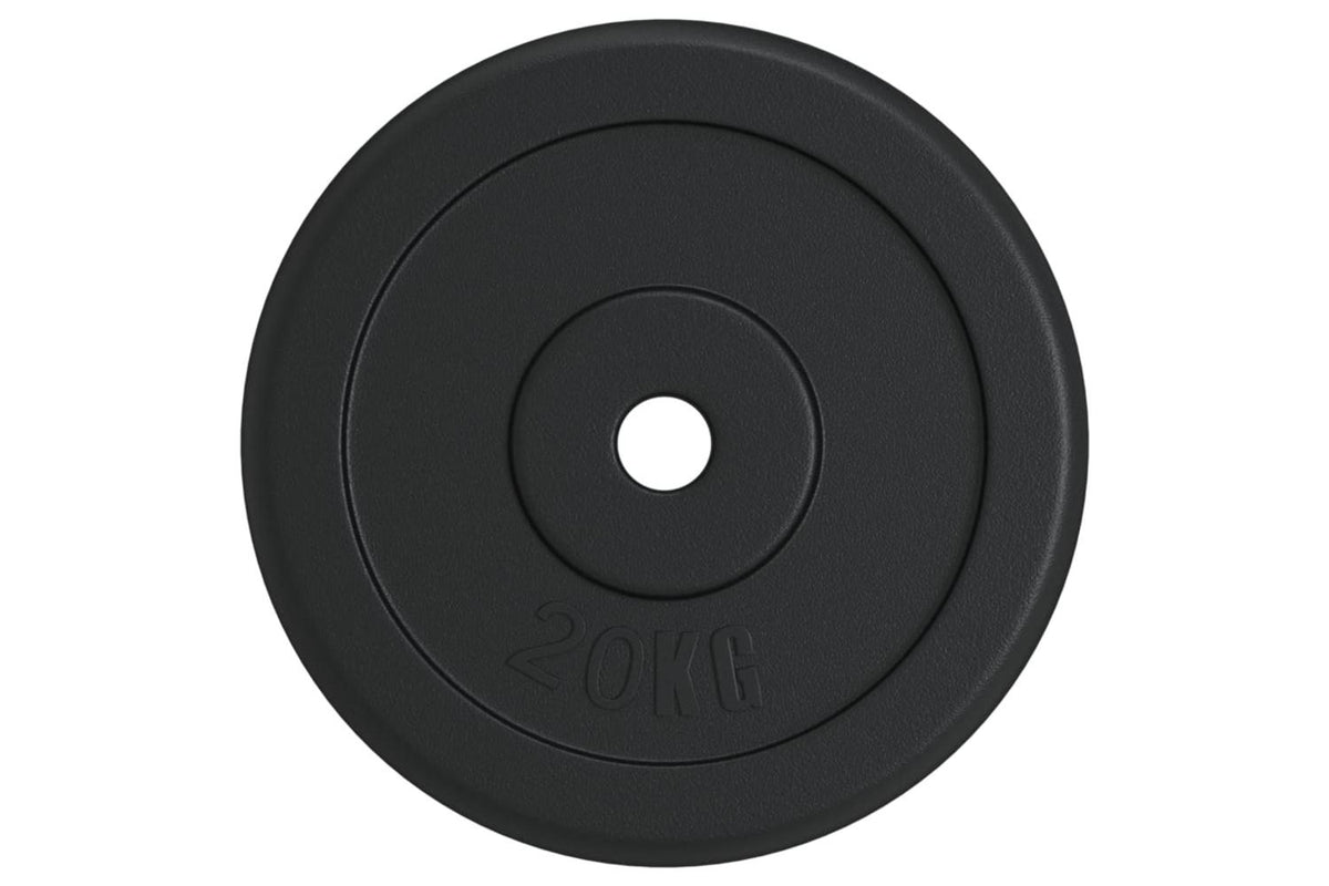 Vidaxl 3145054 Weight Plate 40 Kg Cast Iron-7