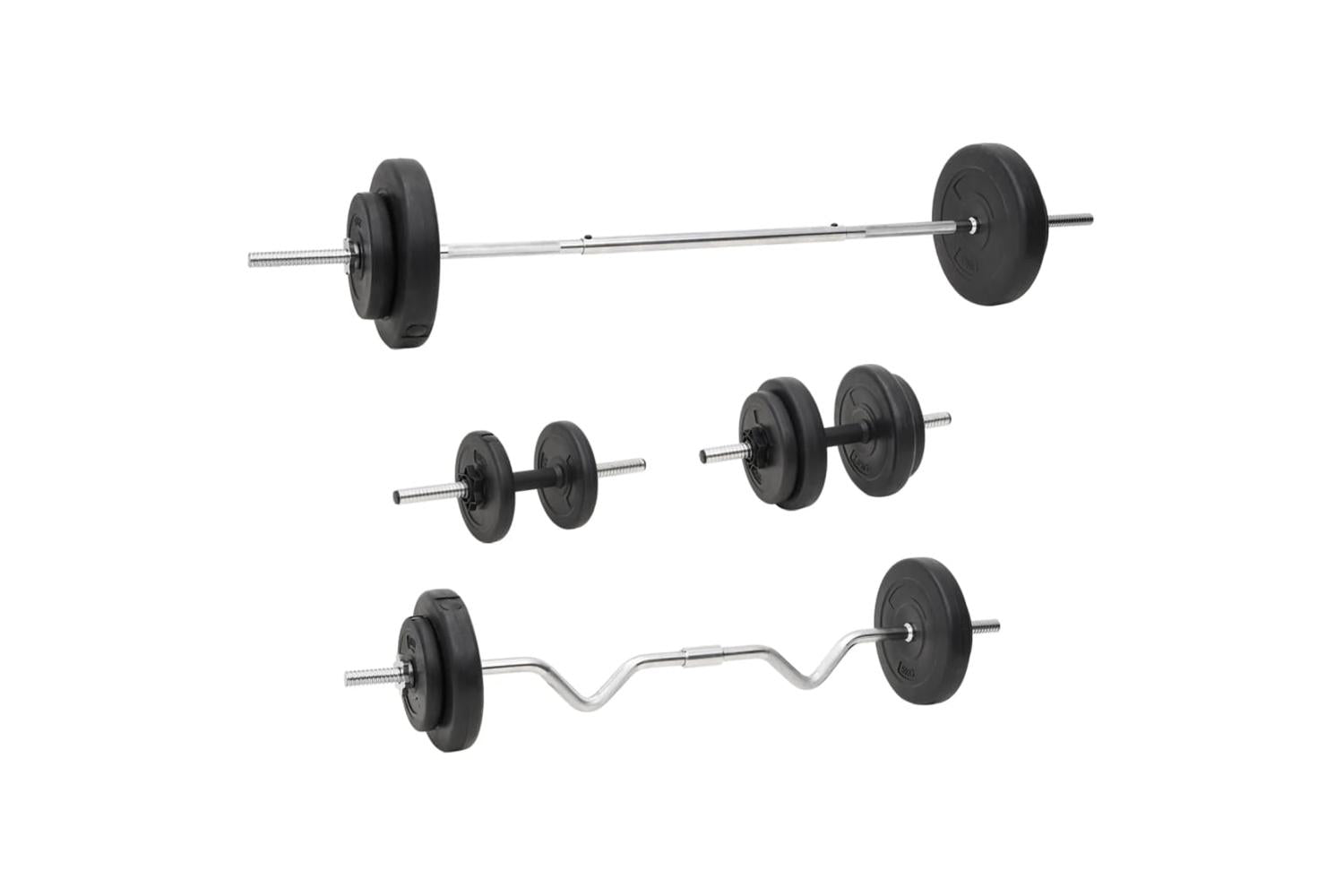 Vidaxl 3145028 Barbell And Dumbbell Plates 60 Kg