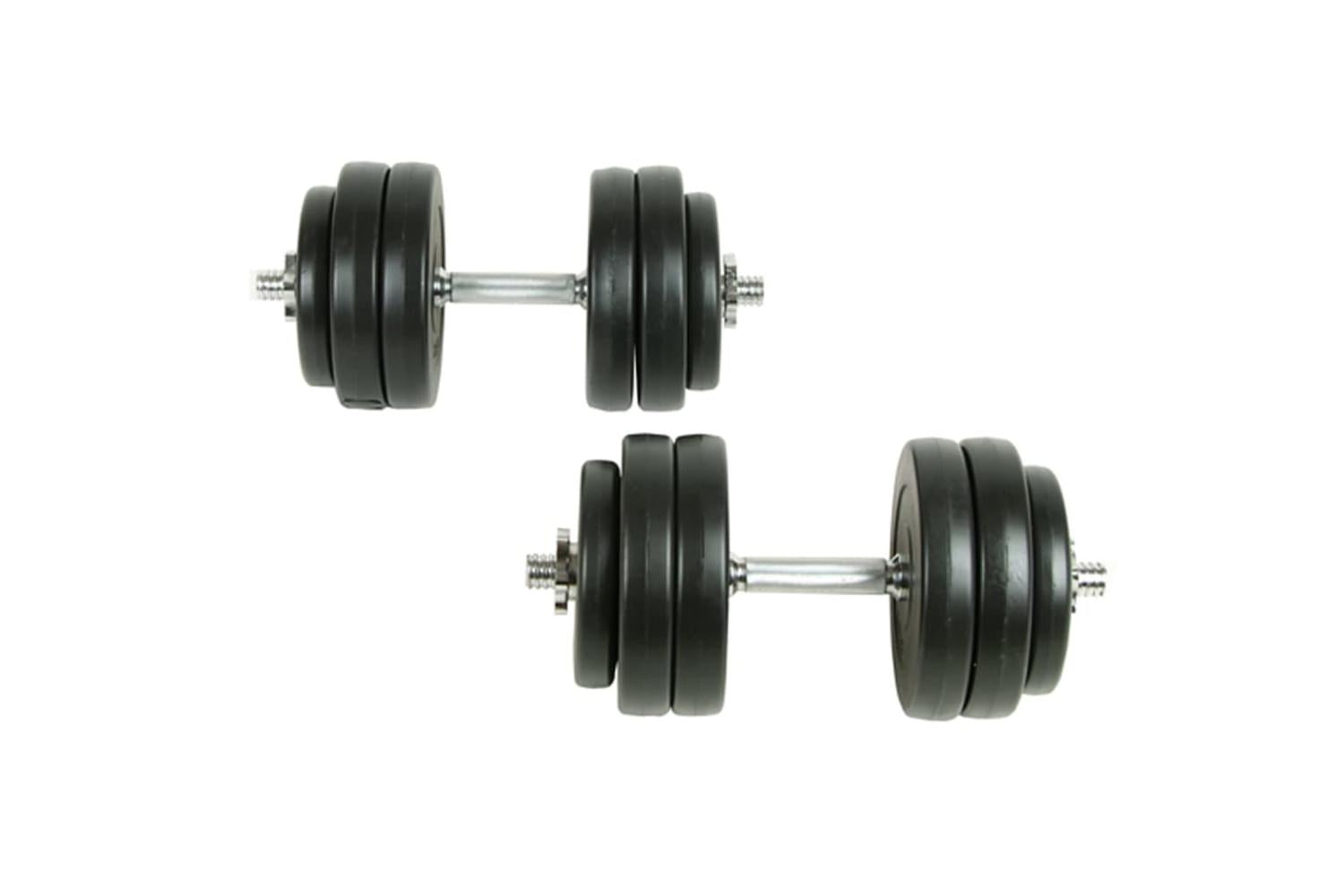 Vidaxl 90235 18 Piece Dumbbell Set 30 Kg