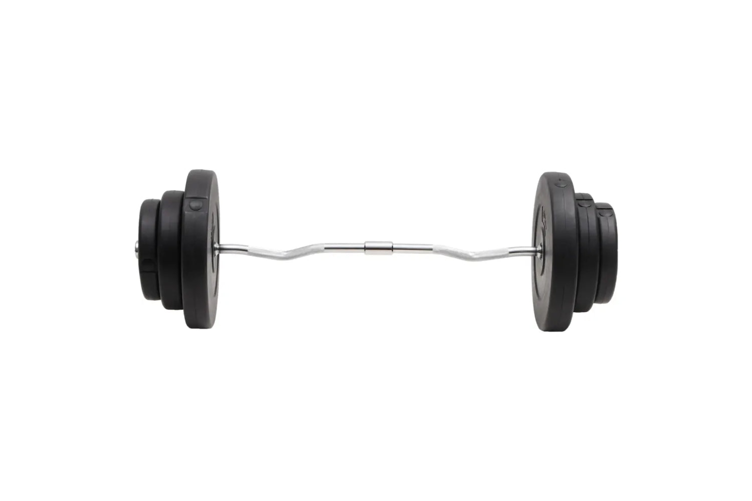 Vidaxl 3145018 Curl Barbell With Plates 60 Kg-2