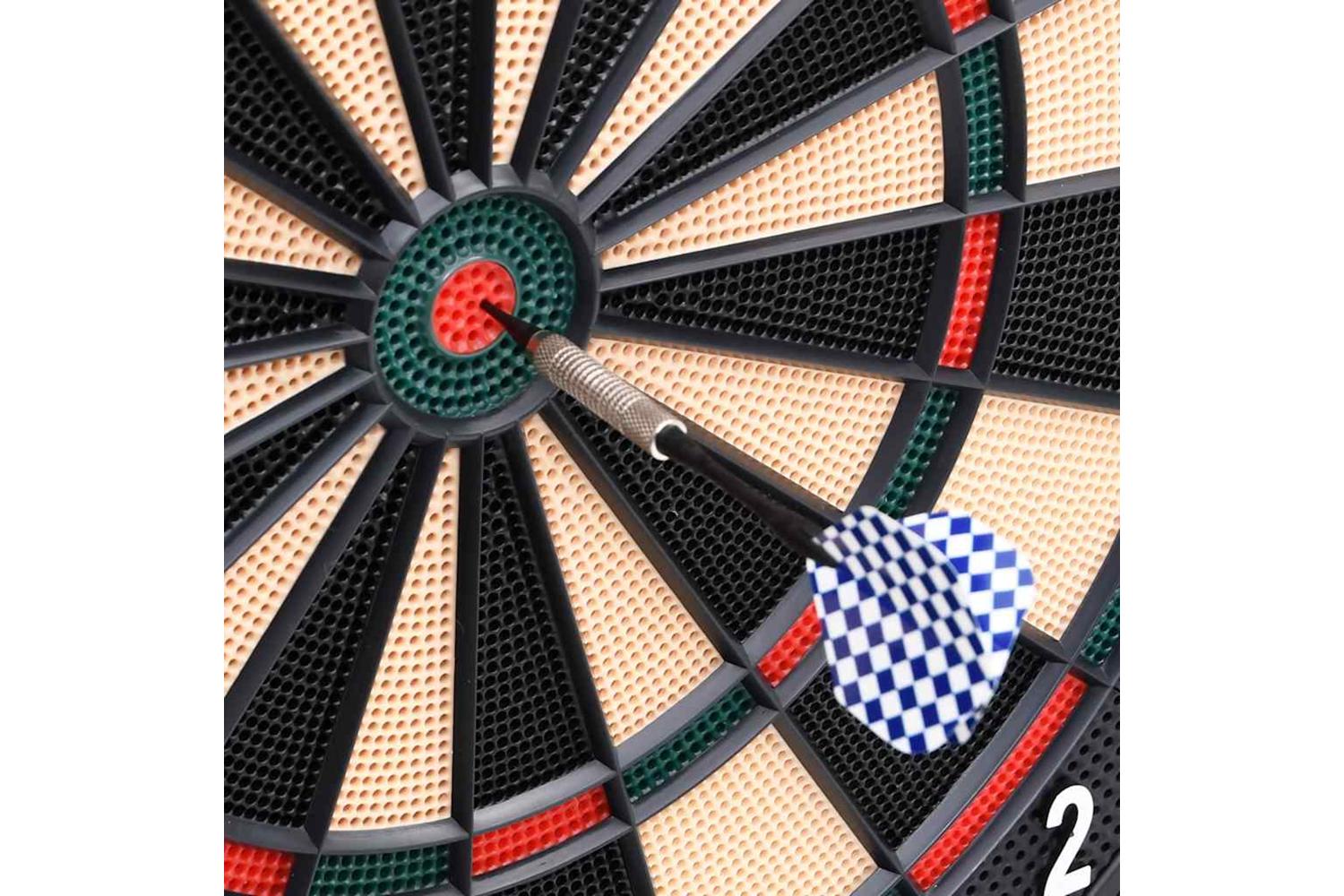 Vidaxl Electric Dartboard With Darts Black Polypropylene-8