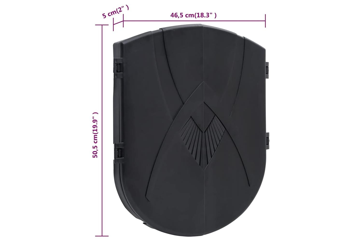 Vidaxl Electric Dartboard With Darts Black Polypropylene-9