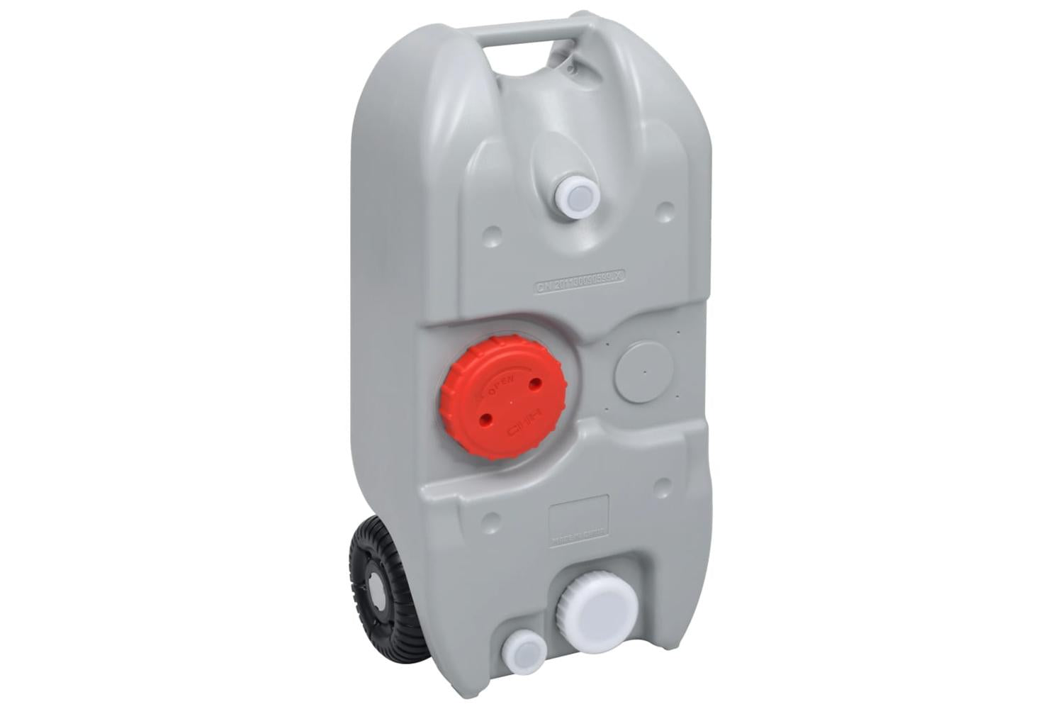 Vidaxl 30134 Wheeled Water Tank For Camping 40 L Grey