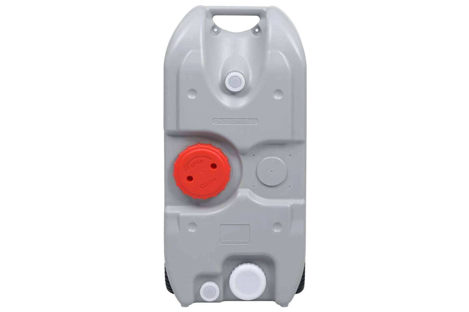 Vidaxl 30134 Wheeled Water Tank For Camping 40 L Grey-2