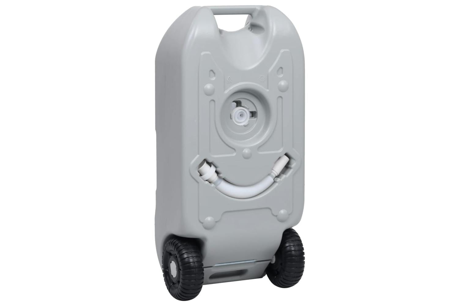 Vidaxl 30134 Wheeled Water Tank For Camping 40 L Grey-4