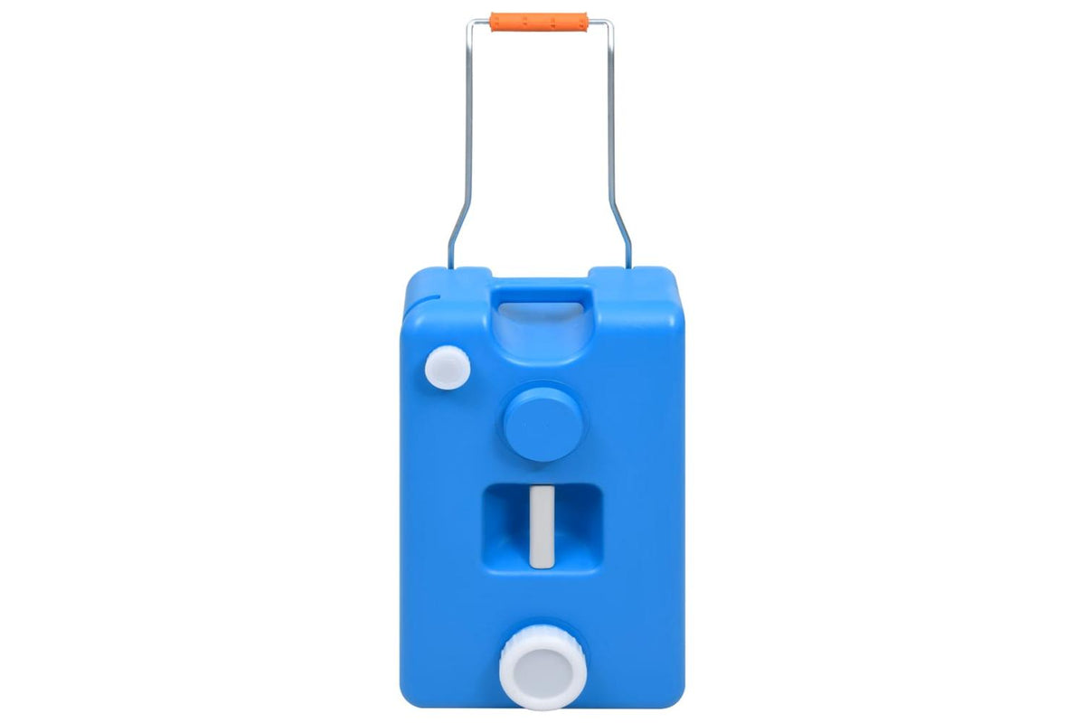 Vidaxl 30131 Wheeled Water Tank For Camping 25 L Blue-2