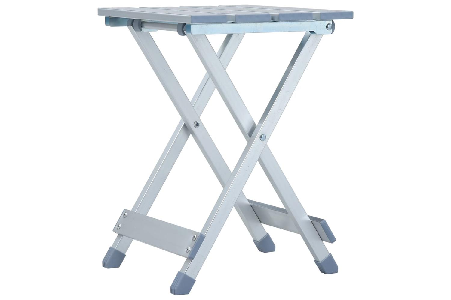 vidaXL 48184 Camping Stool Aluminium 28x26x39cm