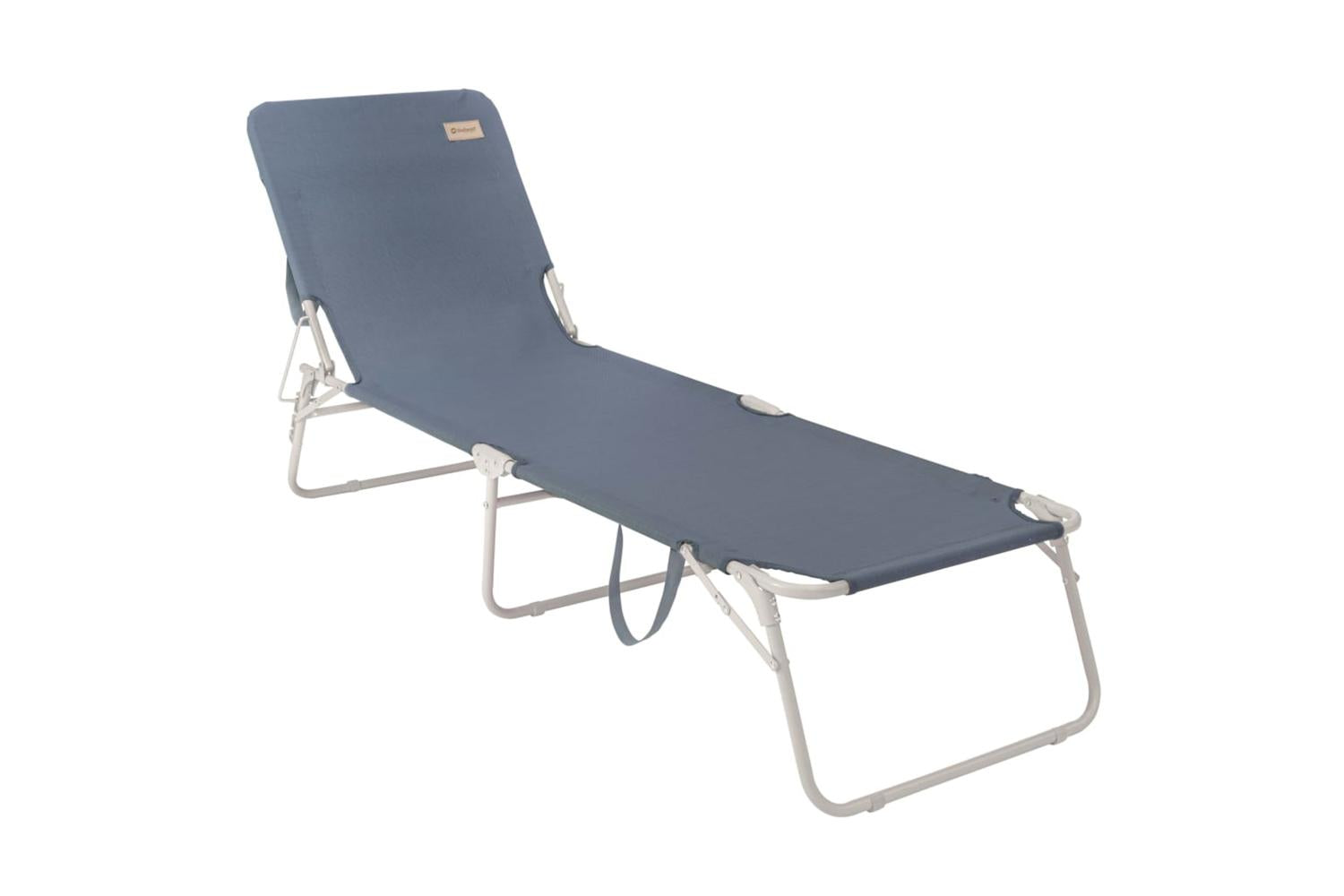 Outwell 428238 Folding Sunlounger Tenby Ocean Blue