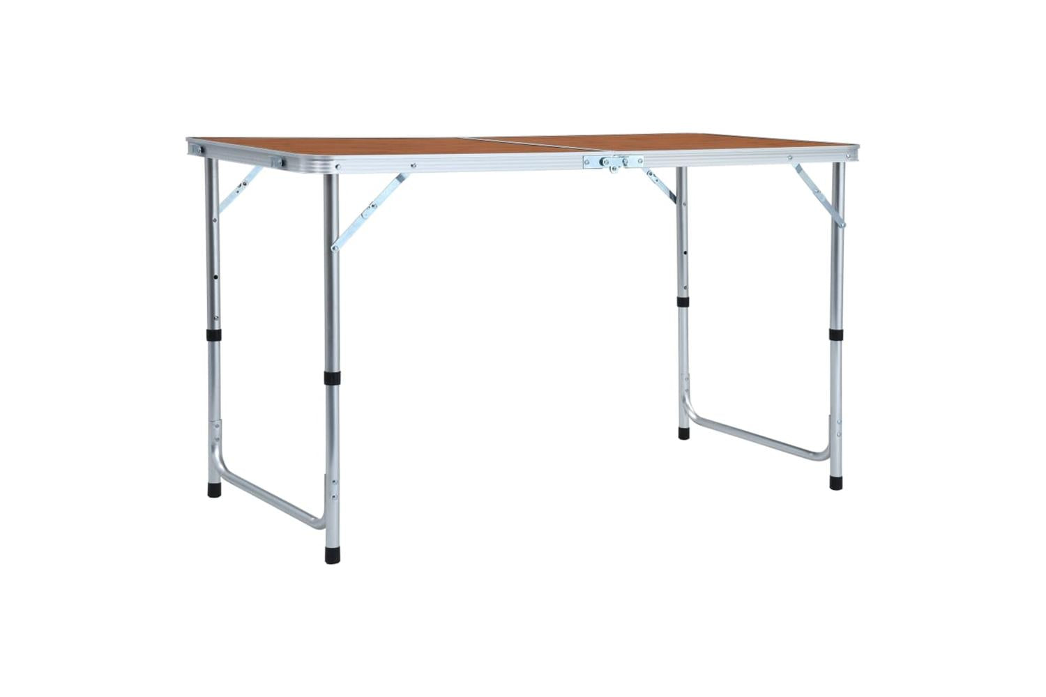 vidaXL 48172 Foldable Camping Table Aluminium 120x60cm