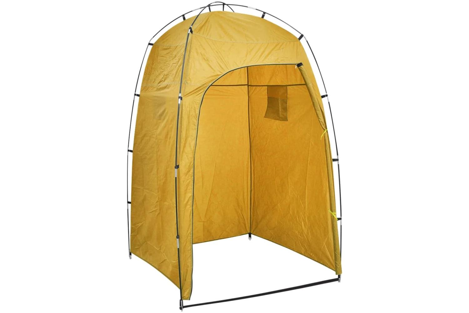 Vidaxl 93037 Shower Wc Changing Tent Yellow-2