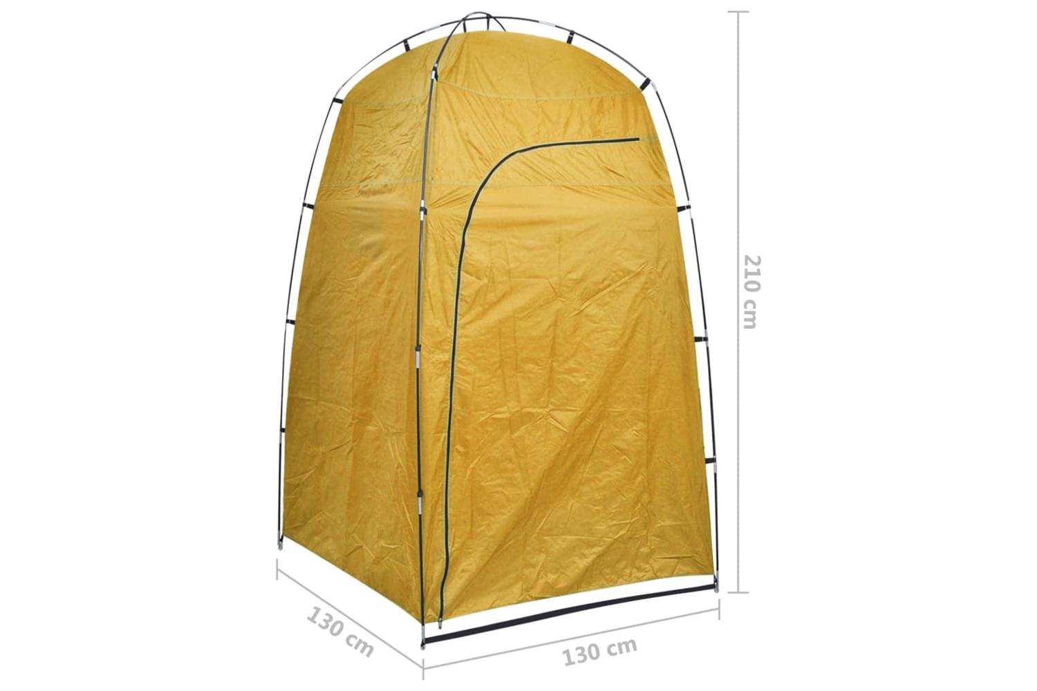 Vidaxl 93037 Shower Wc Changing Tent Yellow-8