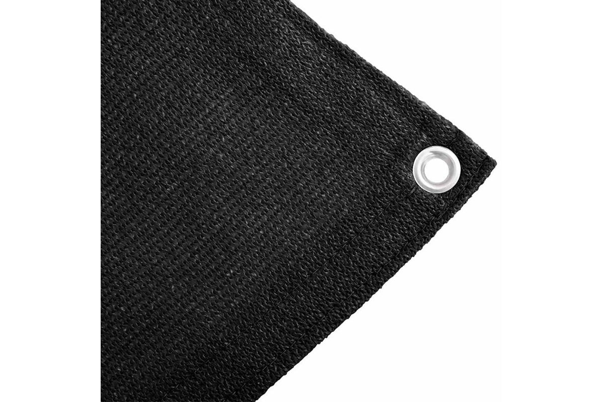 vidaXL 310795 Tent Carpet 400x800cm Black Hdpe-3