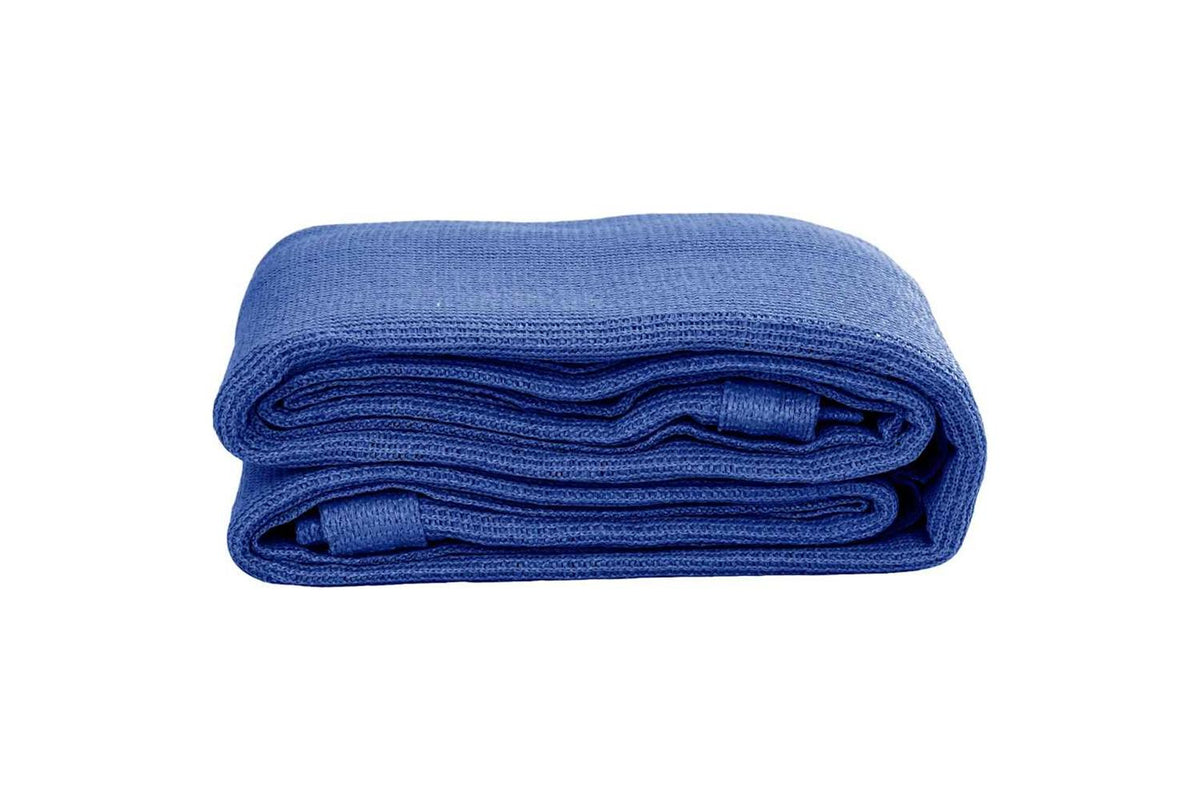 vidaXL 310735 Tent Carpet 400x800cm Blue Hdpe-2