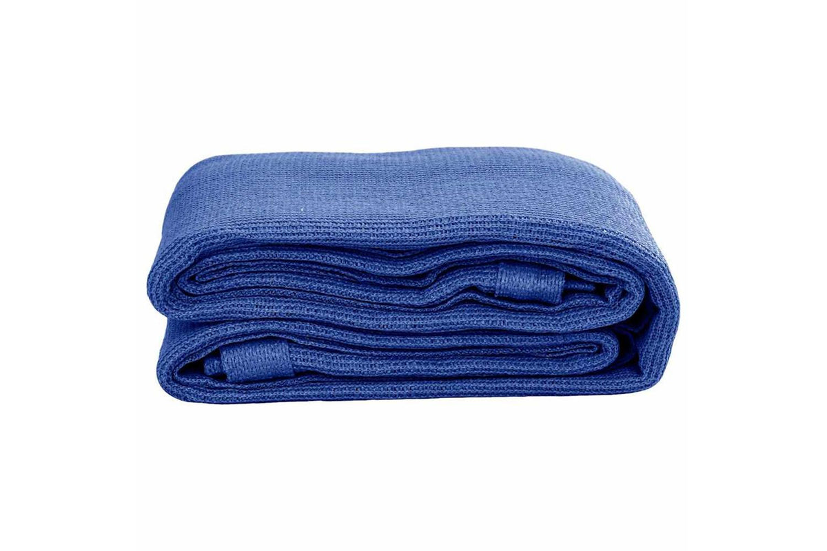 vidaXL 310729 Tent Carpet 300x500cm Blue Hdpe-2