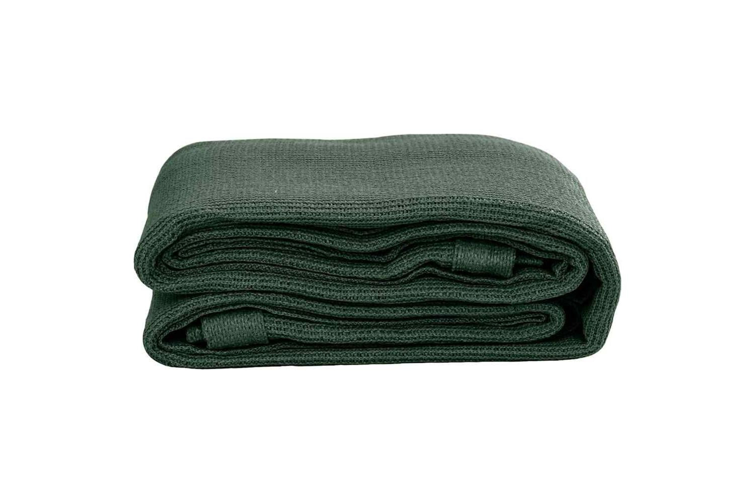 vidaXL 310706 Tent Carpet 250x550cm Dark Green Hdpe-2