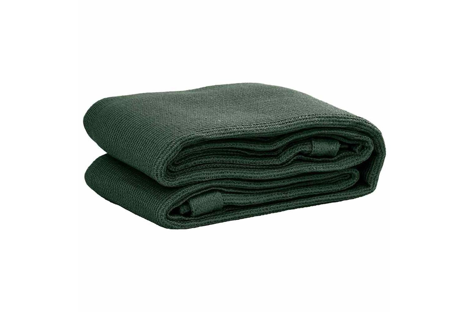 vidaXL 133638 Tent Carpet 250x300cm Hdpe Green