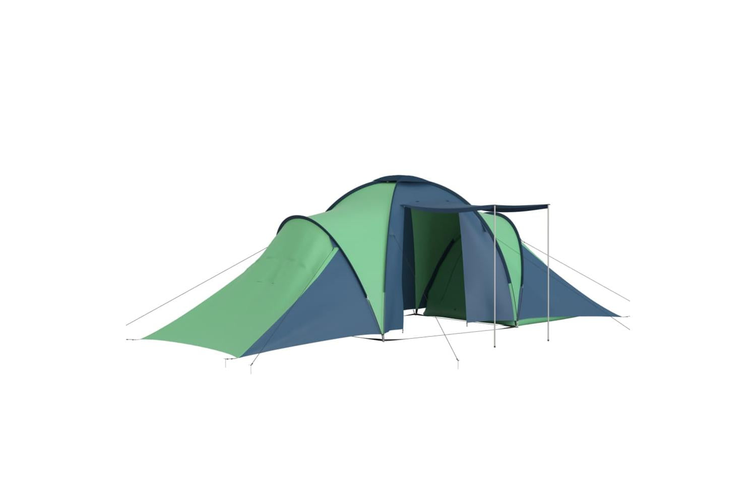 Vidaxl 93184 Camping Tent 6 Persons Blue And Green