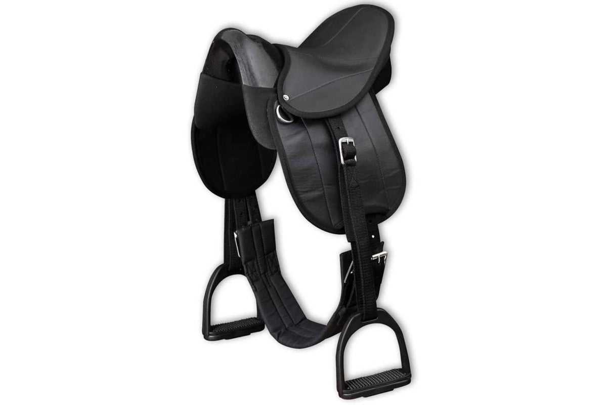 Vidaxl 91179 Pony Saddle Set 10" Black-2
