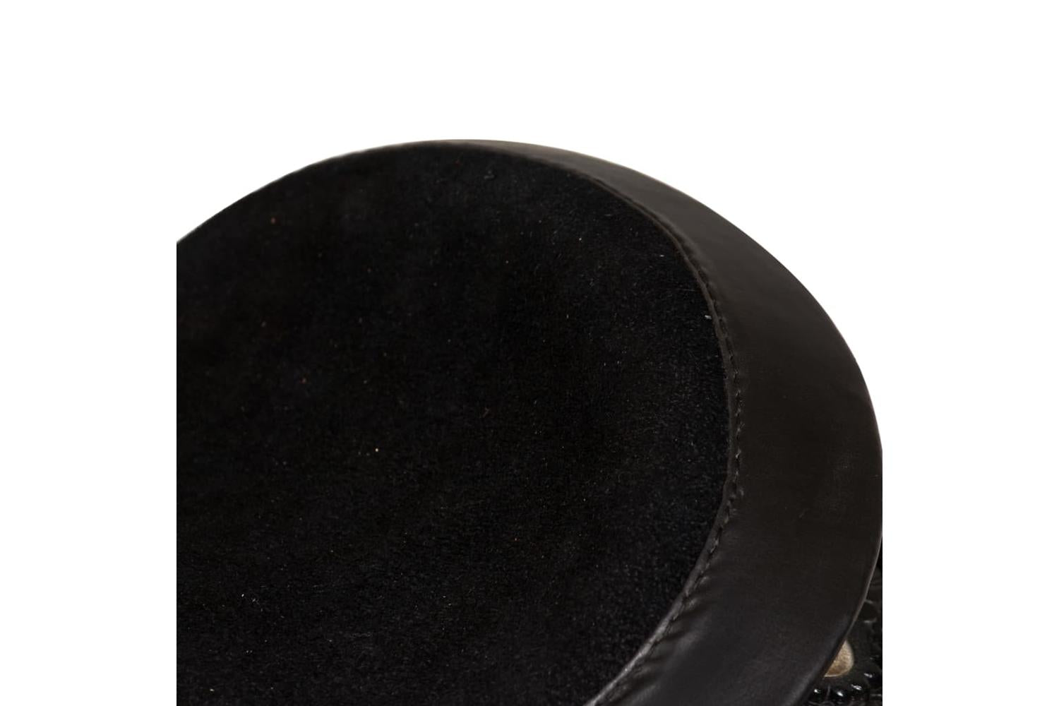 Vidaxl 91353 Western Saddle. Headstall&breast Collar Real Leather 16" Black-8