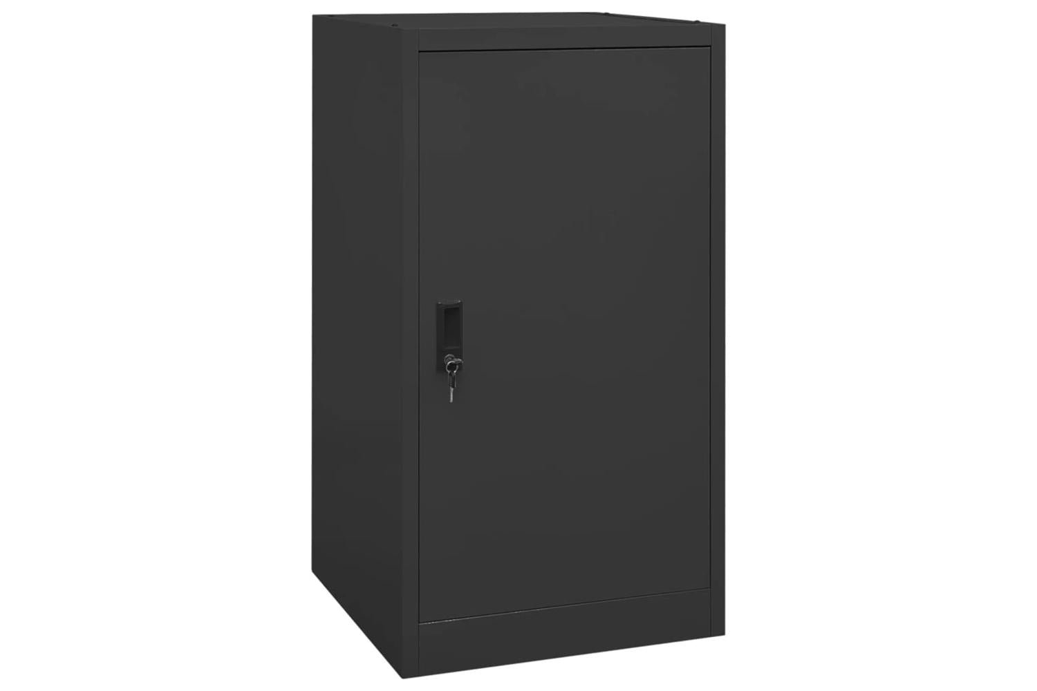 vidaXL 339606 Saddle Cabinet Anthracite 53x53x105cm Steel