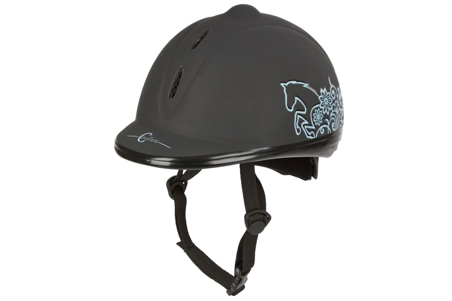 Covalliero 406492 Riding Helmet Beauty Vg1 52-55 Cm Black 328250