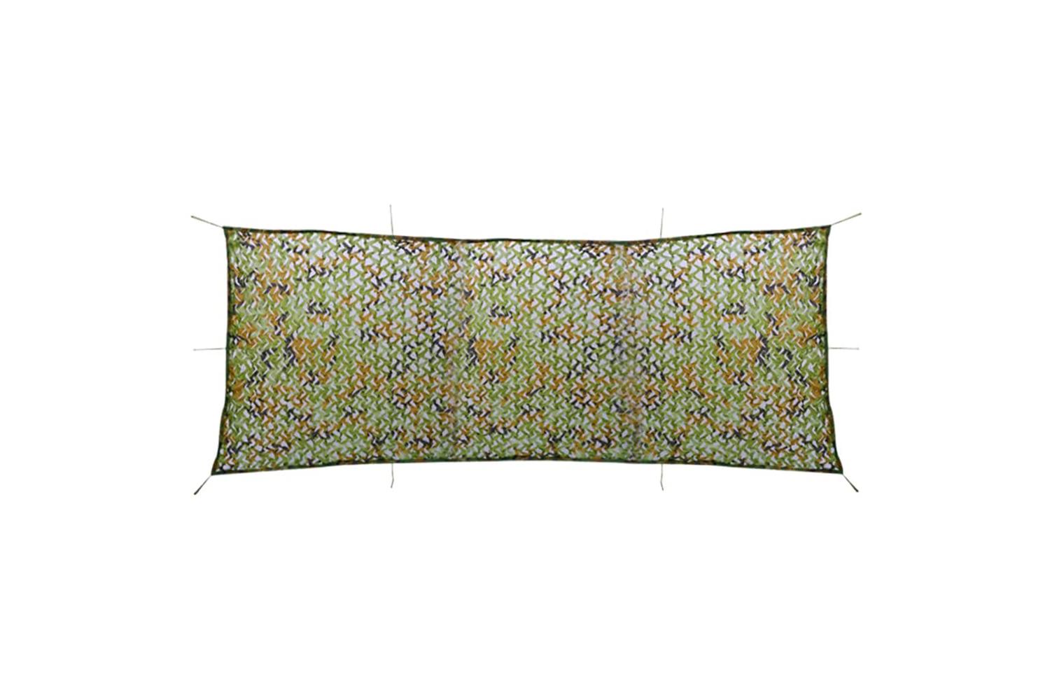 Vidaxl 135874 Camouflage Net With Storage Bag 1.5x5 M Green