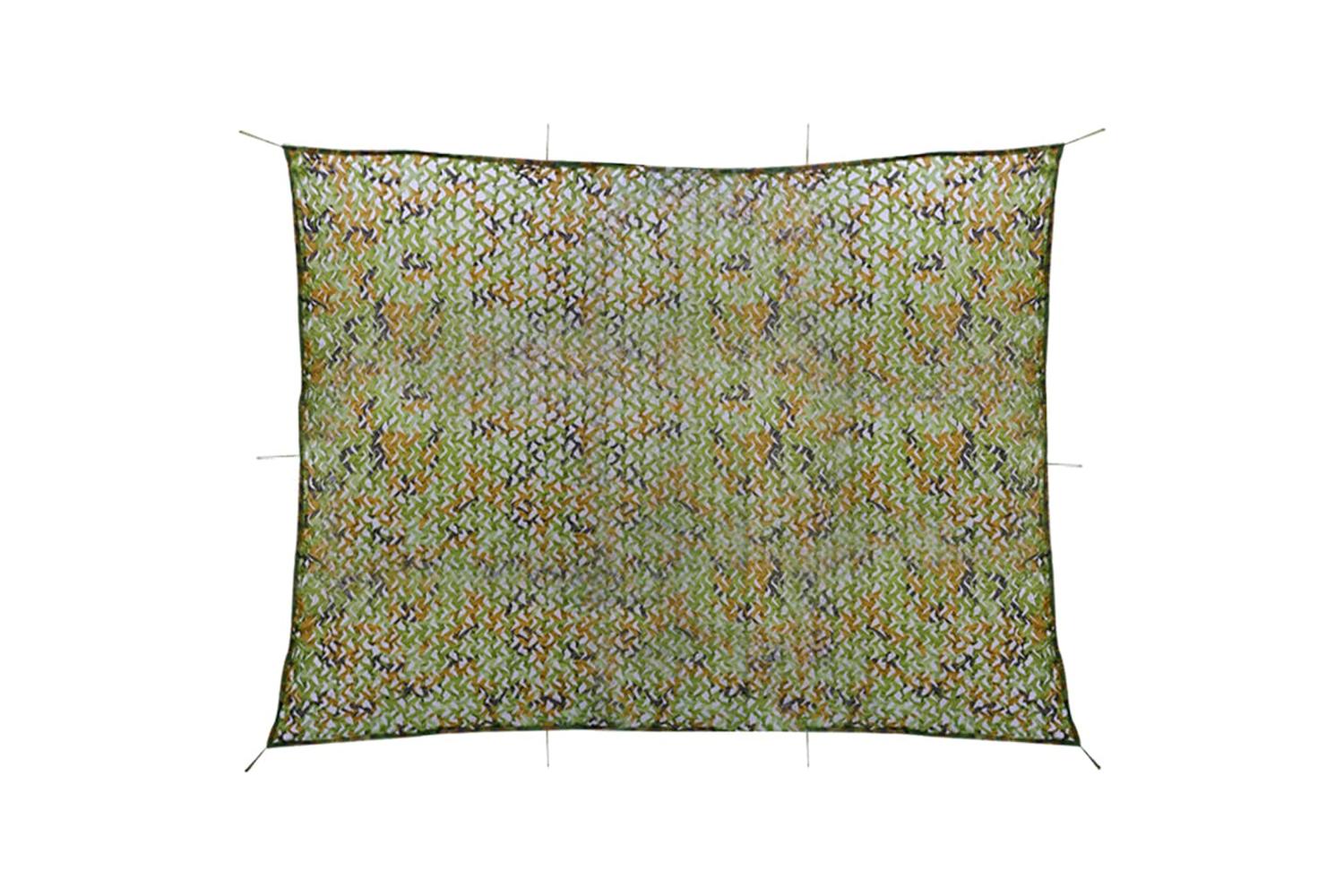 Vidaxl 135880 Camouflage Net With Storage Bag 2x4 M Green