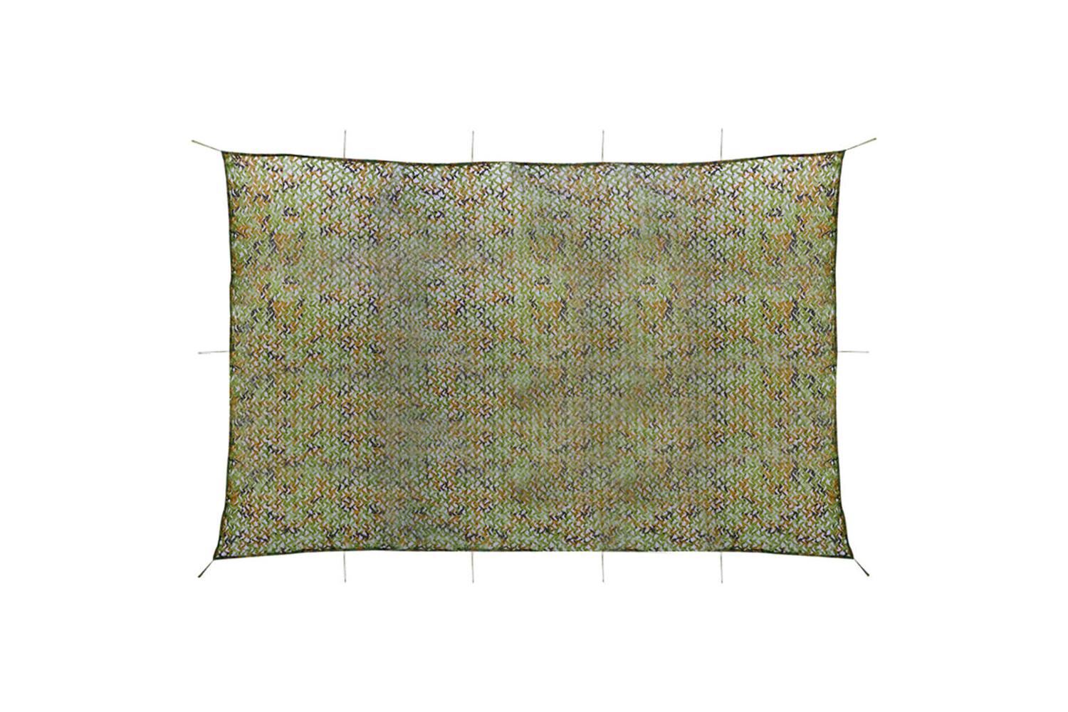 Vidaxl 135892 Camouflage Net With Storage Bag 4x5 M Green
