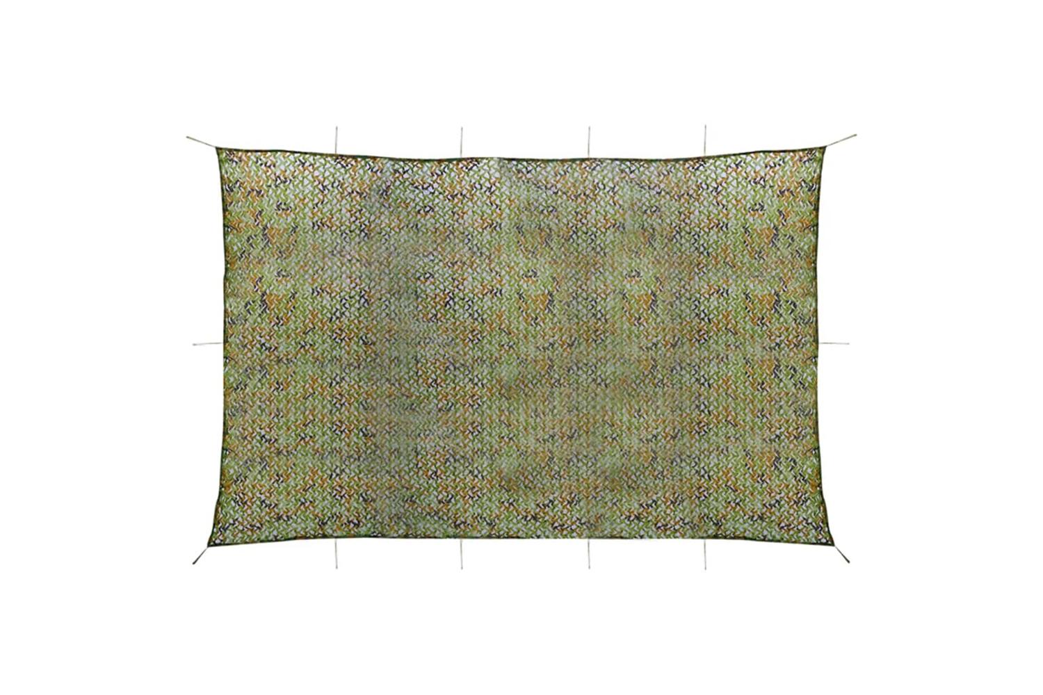 Vidaxl 135901 Camouflage Net With Storage Bag 6x7 M Green