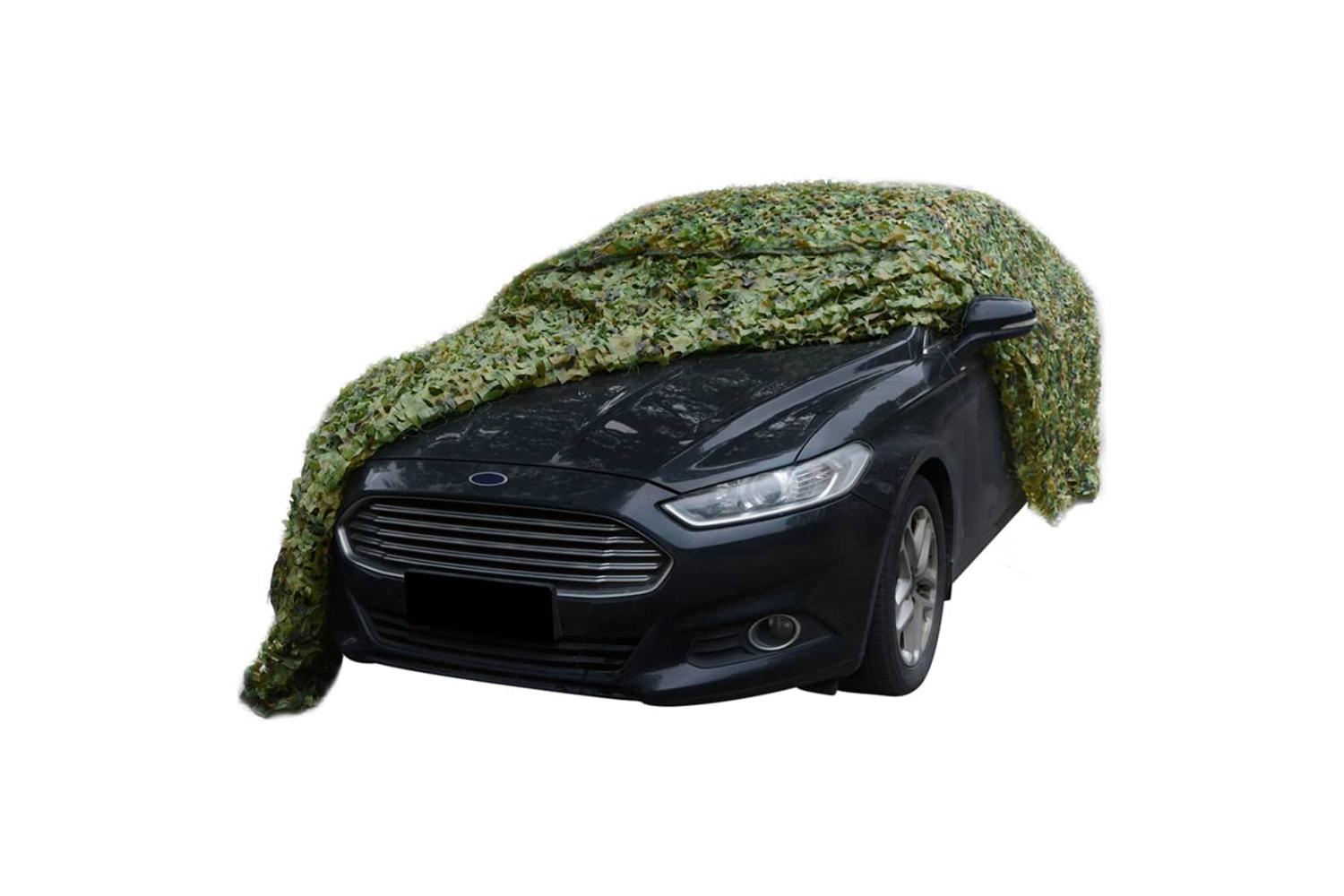 Vidaxl 135879 Camouflage Net With Storage Bag 2x3 M Green-2