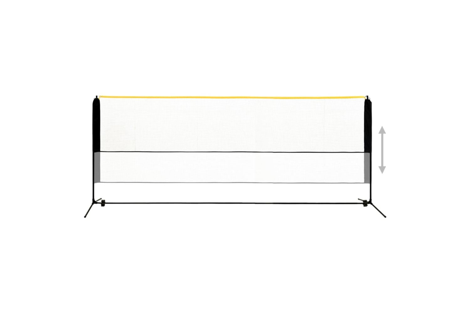 vidaXL 93368 Adjustable Badminton Net 400x103x94-158cm Metal-3