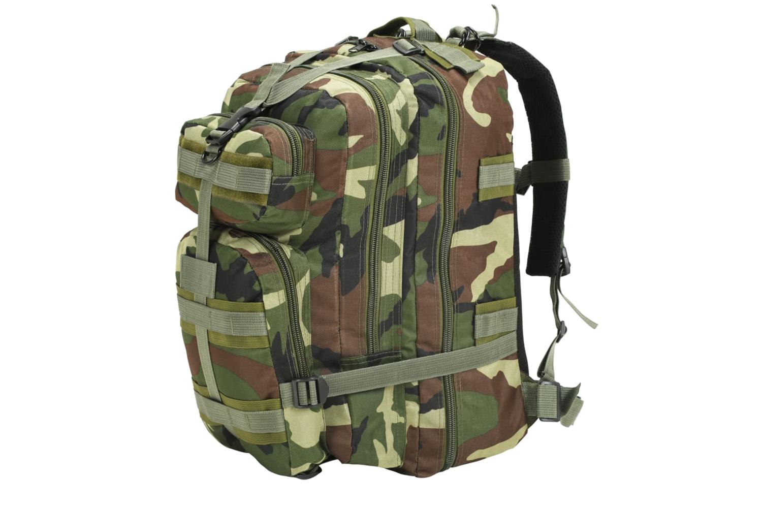 Vidaxl 91383 Army-style Backpack 50 L Camouflage