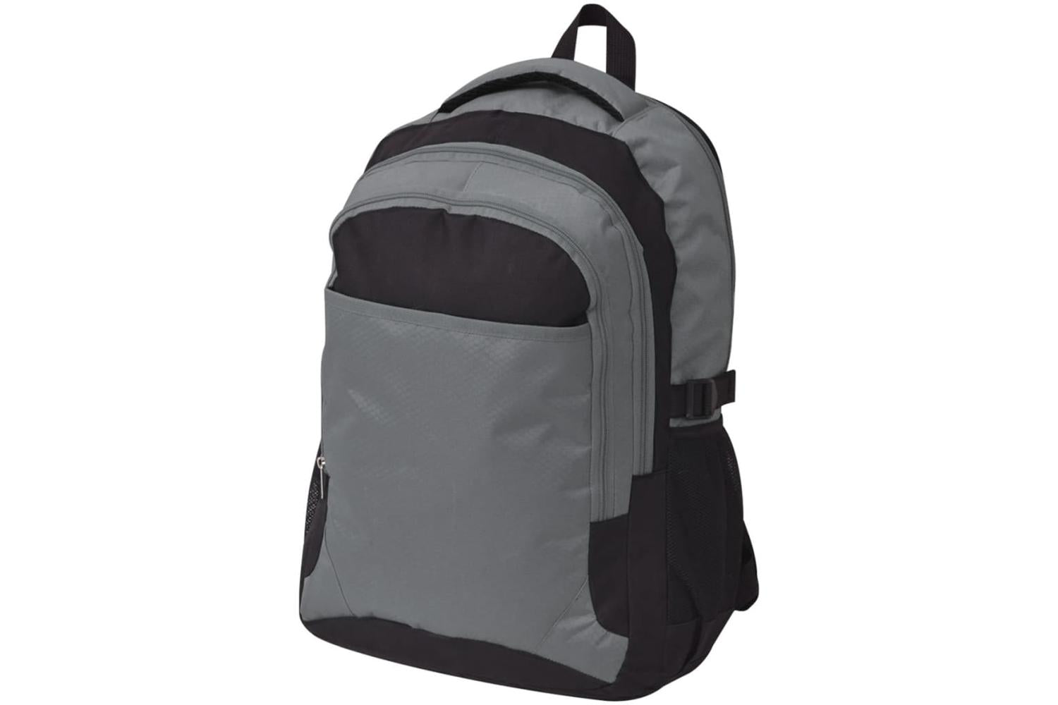 Vidaxl 91111 School Backpack 40 L Black And Grey