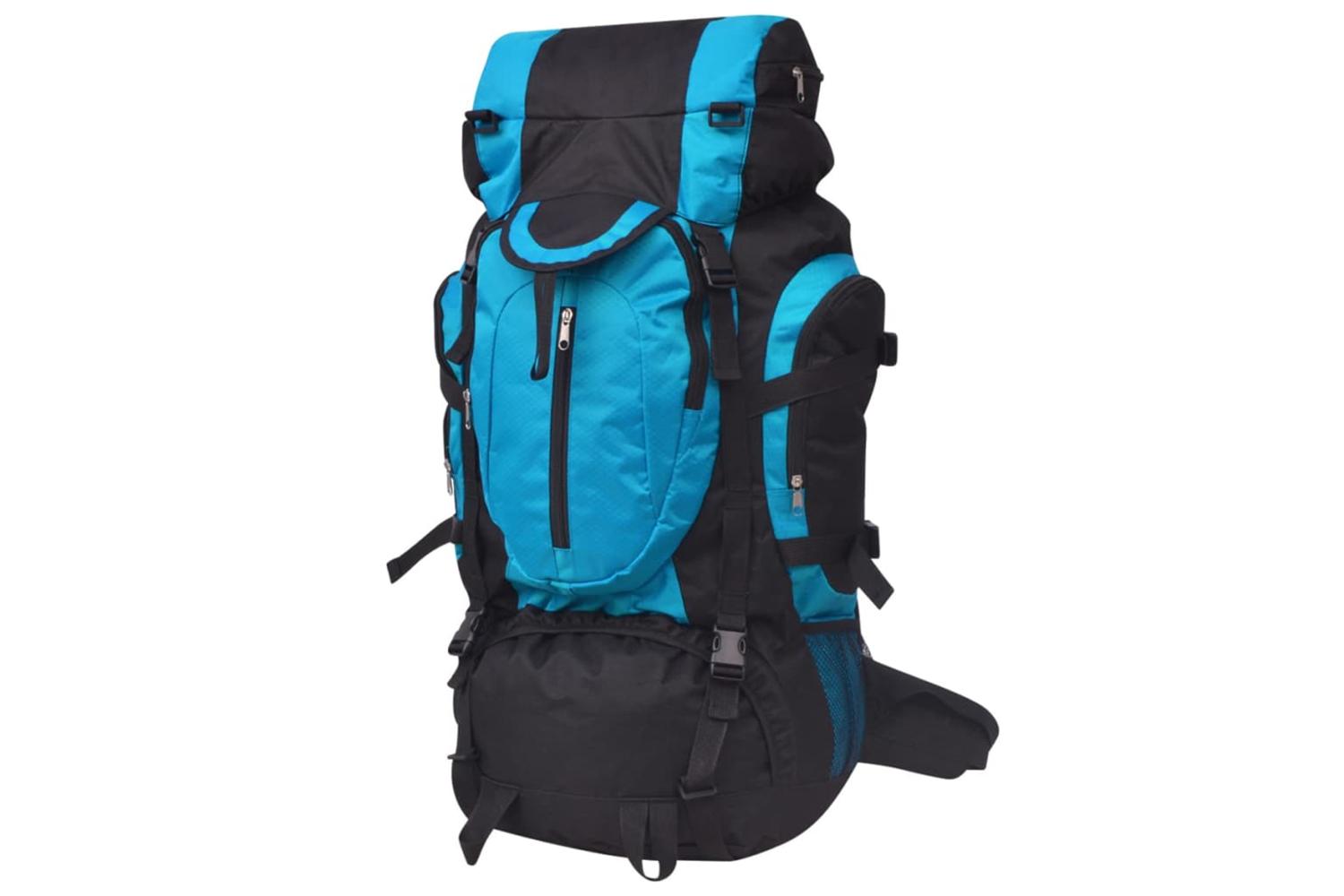 Vidaxl 91105 Hiking Backpack Xxl 75 L Black And Blue