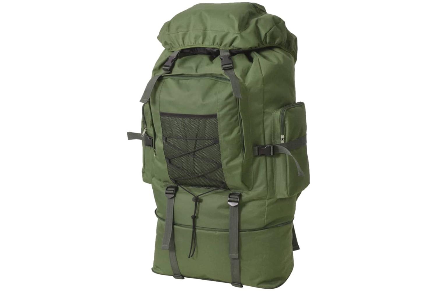 Vidaxl 91096 Army-style Backpack Xxl 100 L Green