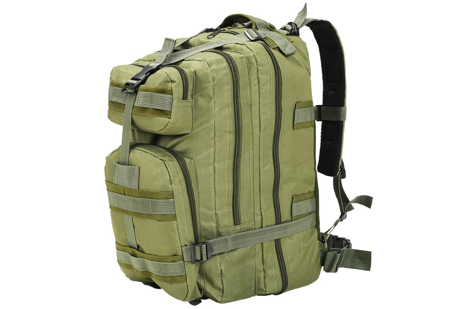 Vidaxl 91382 Army-style Backpack 50 L Olive Green