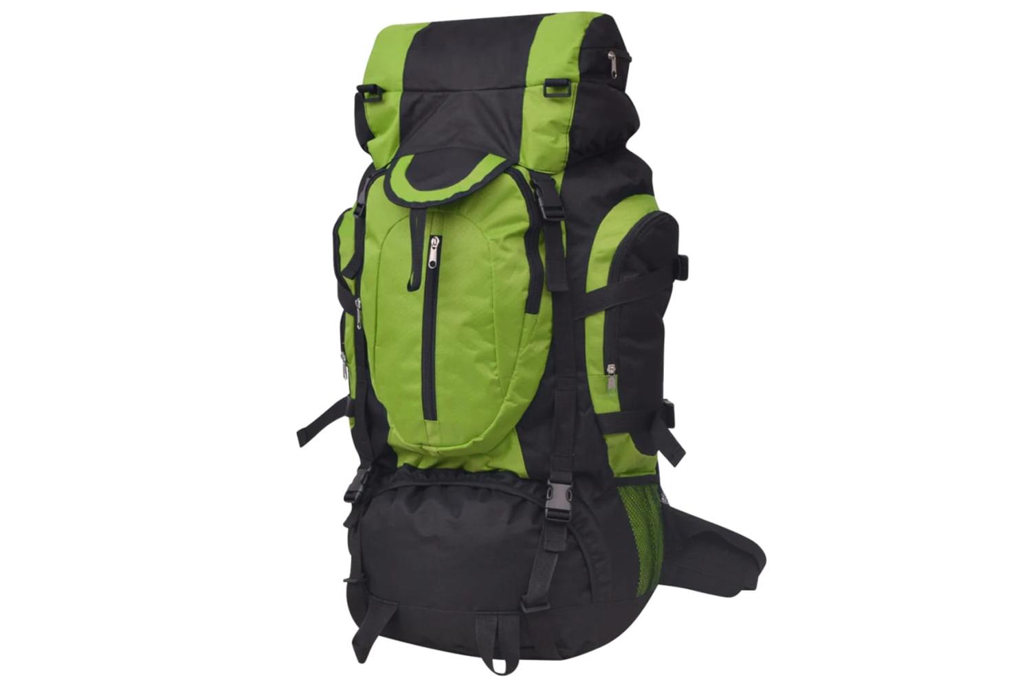 Vidaxl 91104 Hiking Backpack Xxl 75 L Black And Green