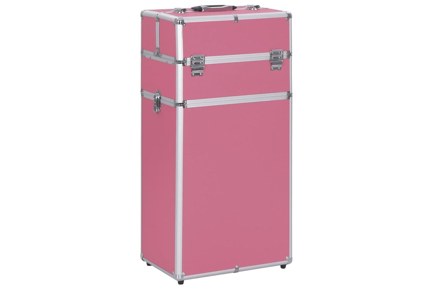 Vidaxl 91823 Make-up Trolley Aluminium Pink