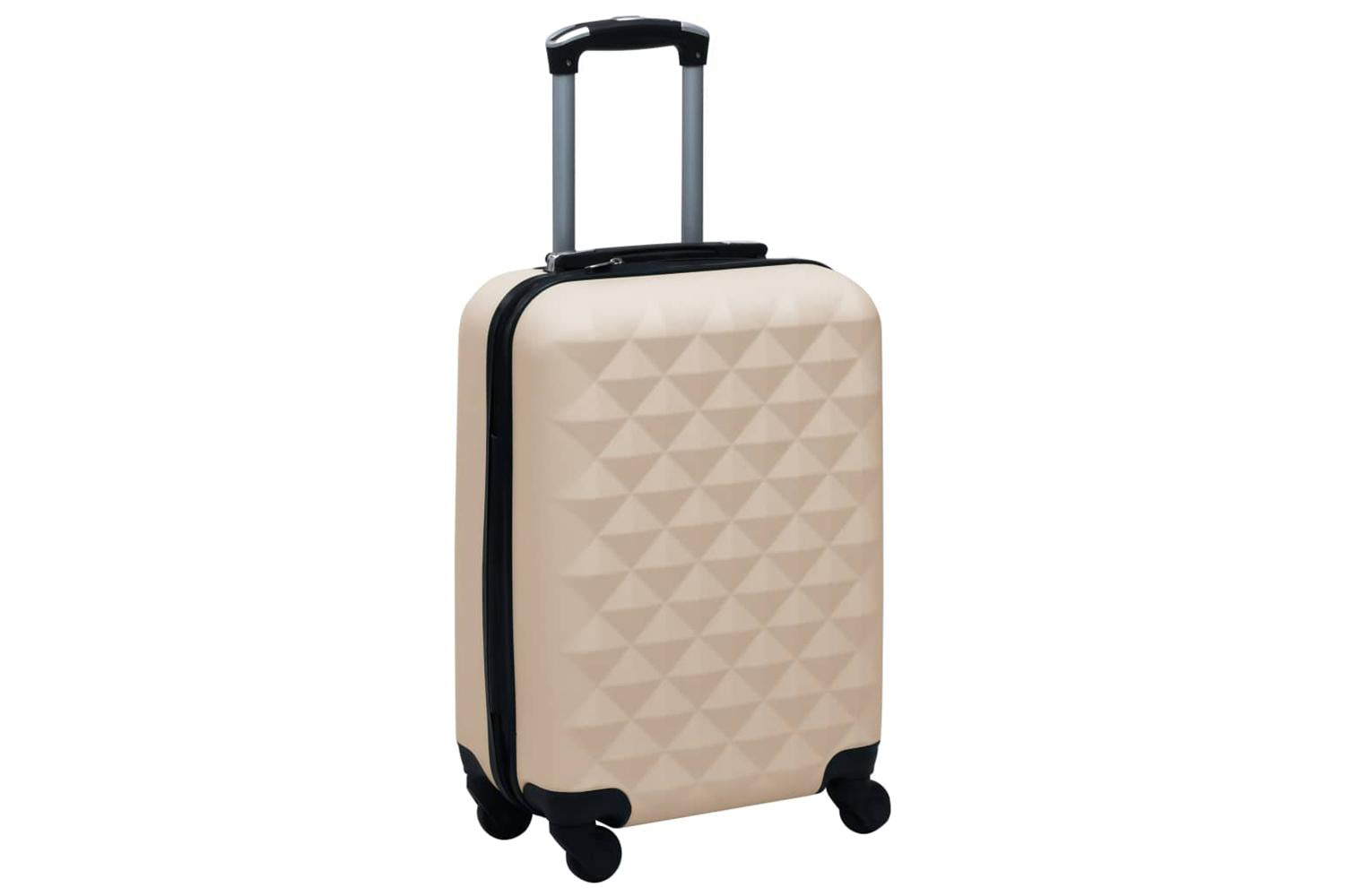 Vidaxl 92421 Hardcase Trolley Gold Abs