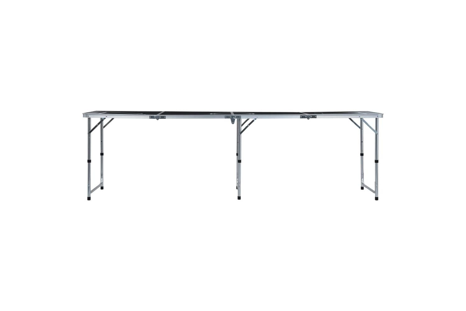 vidaXL 3056793 Folding Beer Pong Table With Cups And Balls 240cm-6