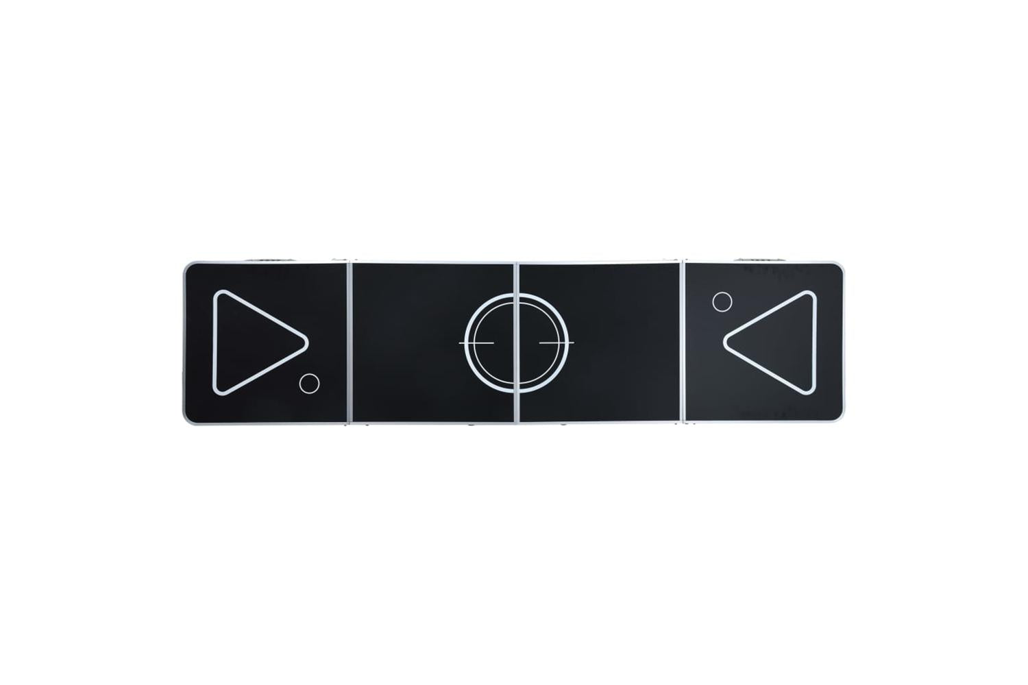 vidaXL 3056793 Folding Beer Pong Table With Cups And Balls 240cm-7